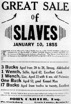 Sale of Slaves